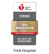 Frick Hospital Gold Plus Badge for Stroke Care