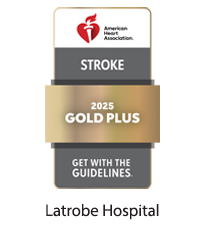 Latrobe Hospital Gold Plus Badge for Stroke Care
